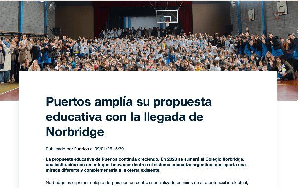 Nota Info Puertos